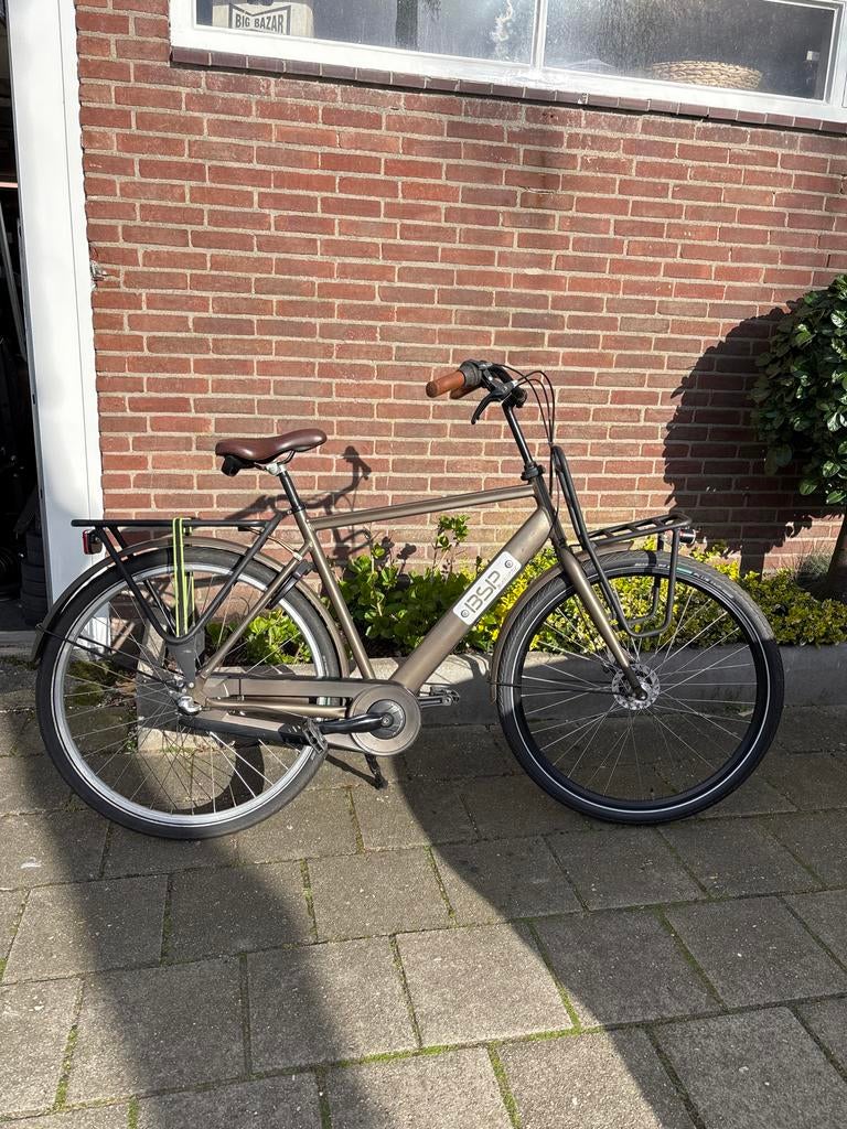 BSP transportfiets 28 inch, 3 versnellingen, 56 cm frame, Fietsen en Brommers, Gebruikt, Versnellingen, 65 cm of meer, Ophalen