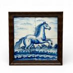 Vierpas tegeltableau, paard, Ophalen of Verzenden