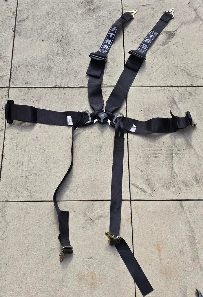 Trs 6 punts gordel enkel zit race rallye circuit cross fia, Ophalen of Verzenden, Zo goed als nieuw