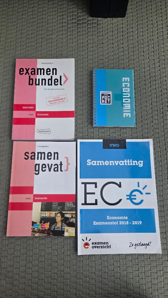 Diverse hulpmiddelen voor het eindexamen VWO, Ophalen of Verzenden, Zo goed als nieuw, VWO