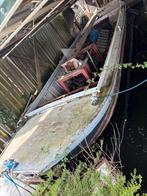 Stalen vlet 10 meter  met een diesel  motor, Ophalen, Zo goed als nieuw, Staal, Diesel