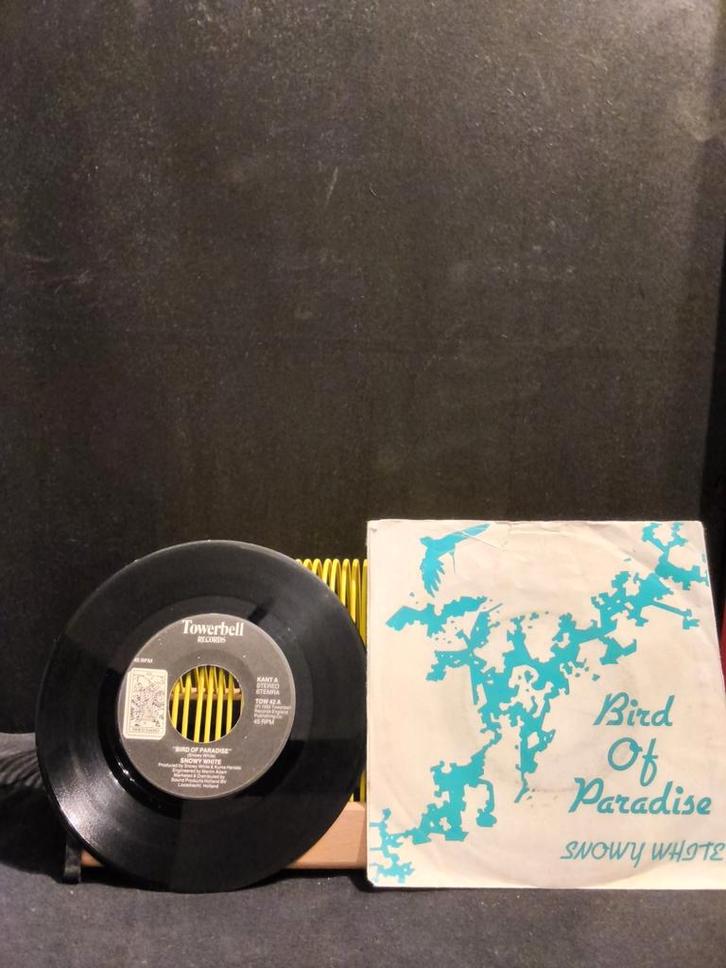 Snowy White. Bird of Paradise. Vaste prijs €1., Cd's en Dvd's, Vinyl | Pop, Gebruikt, Overige formaten, Ophalen of Verzenden