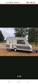 Beyerland Vitesse 400/2 uit 1992 - Zeer goed onderhouden, Caravans en Kamperen, Caravans, Rondzit, Tot en met 2, Particulier, Mover
