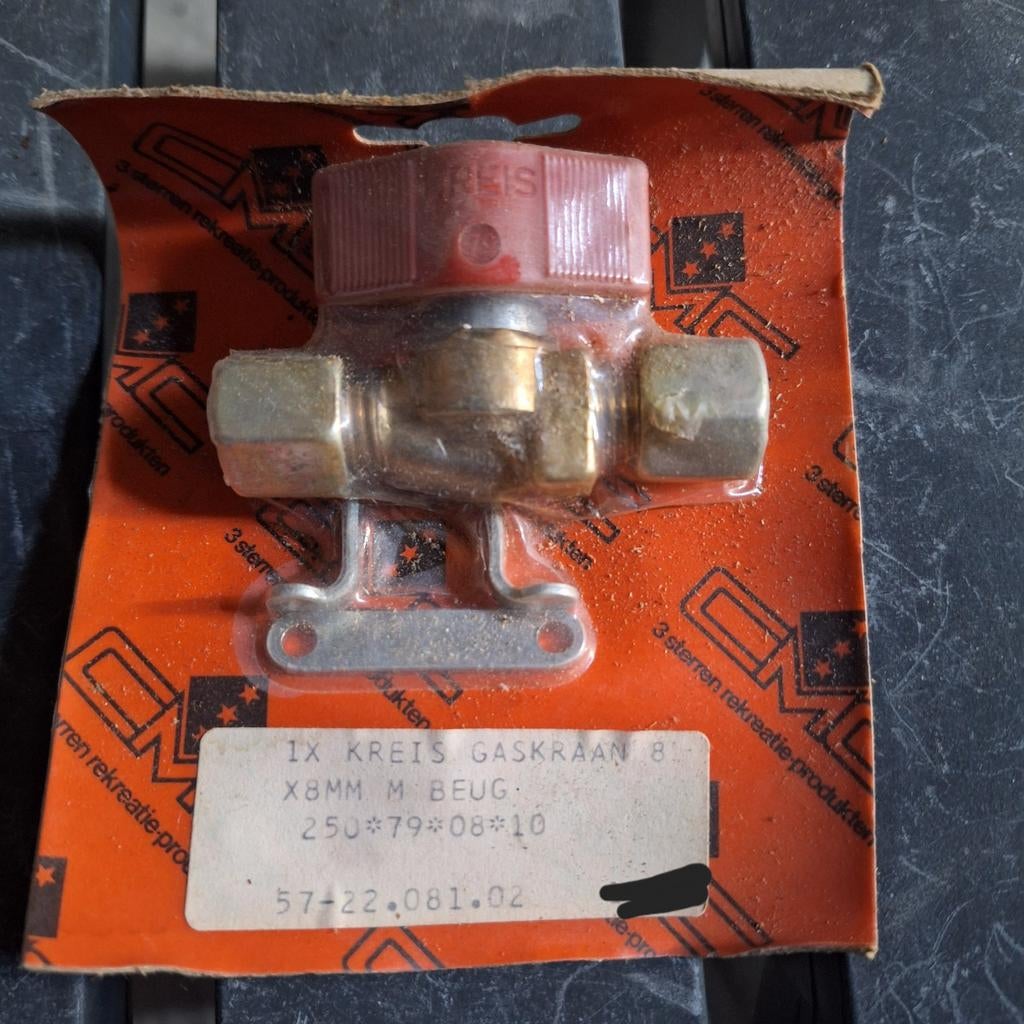 Gaskraan 8 mm, Ophalen, Nieuw