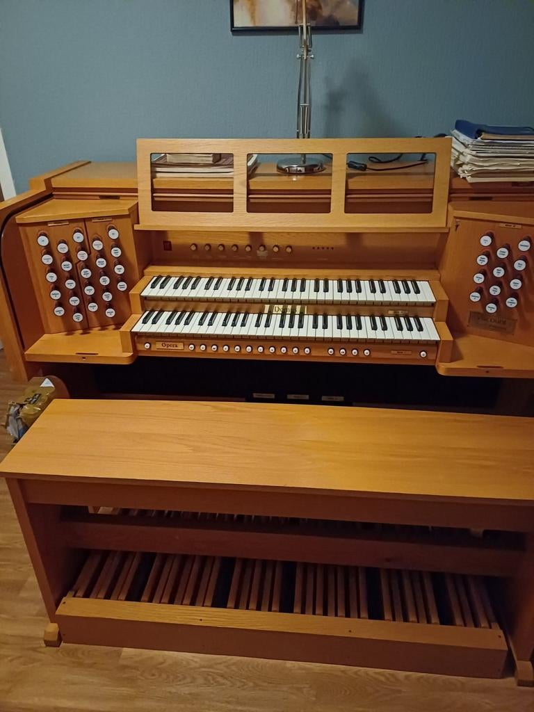 Te koop Domus Viscount orgel Vraagprijs € 1000, Ophalen, Gebruikt, 2 klavieren, Orgel