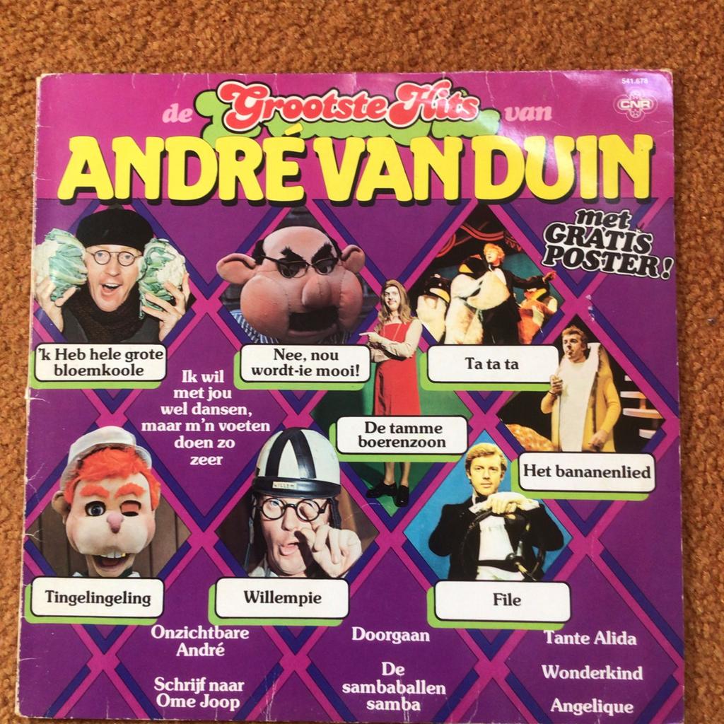 7 LP’s - André van Duin, Ophalen of Verzenden, Gebruikt, 12 inch, Levenslied of Smartlap
