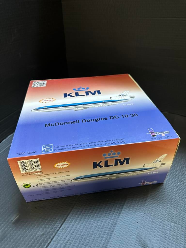 KLM DC10-30 PH-DTB / 1:200 / Inflight200 / IFDC101014P, Ophalen of Verzenden, Nieuw, Schaalmodel