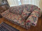 Comfortabele loungebank met bloemenprint, Huis en Inrichting, Klassiek, Bloemenprint, Gebruikt, Driepersoons, 75 tot 100 cm