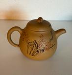 Vintage Aziatische theepot met bloemmotief, Ophalen of Verzenden