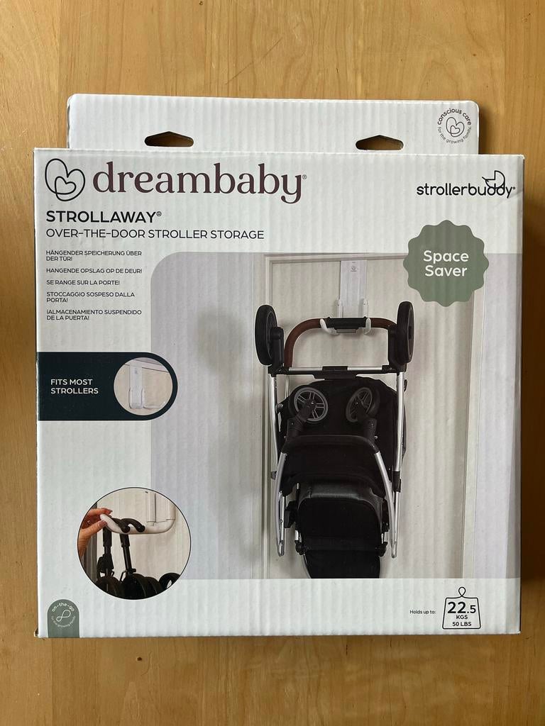 Strollaway over-de-deur kinderwagen opberger, Ophalen of Verzenden, Gebruikt, Overige merken