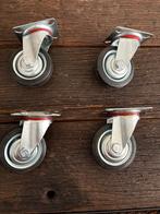 Zwenk wielen ,Nieuw 60kilo Draagvermogen 4 voor 10,00, Doe-het-zelf en Verbouw, Ophalen of Verzenden, Nieuw