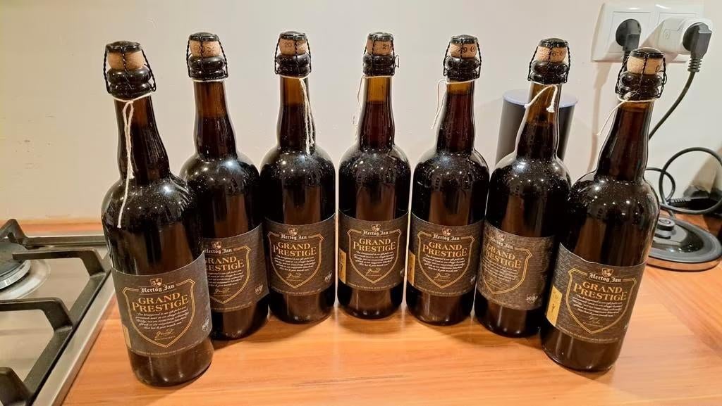 Hertog Jan Grand Prestige 2018 - 8 Jaargangen Keldergelegen, Ophalen of Verzenden, Nieuw, Flesje(s), Hertog Jan