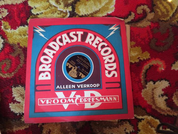 78  toeren platen, Cd's en Dvd's, Vinyl | Klassiek, Zo goed als nieuw, Barok, Overige typen, Overige formaten, Ophalen