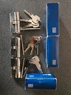 Winkhaus cilinderset a 3 stuks gelijksluitend nieuw, Ophalen of Verzenden, Nieuw, Chroom, Slot