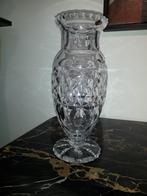 PRACHTIGE VINTAGE FACET GESLEPEN KRISTALLEN VAAS PERFECTE ST, Ophalen of Verzenden