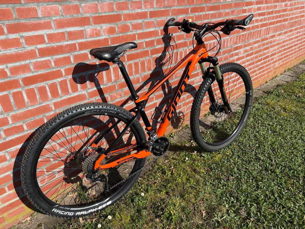 Giant Fathom 2  29er maat s, Fietsen en Brommers, Fietsen | Mountainbikes en ATB, Zo goed als nieuw, Giant, 49 tot 53 cm, Hardtail