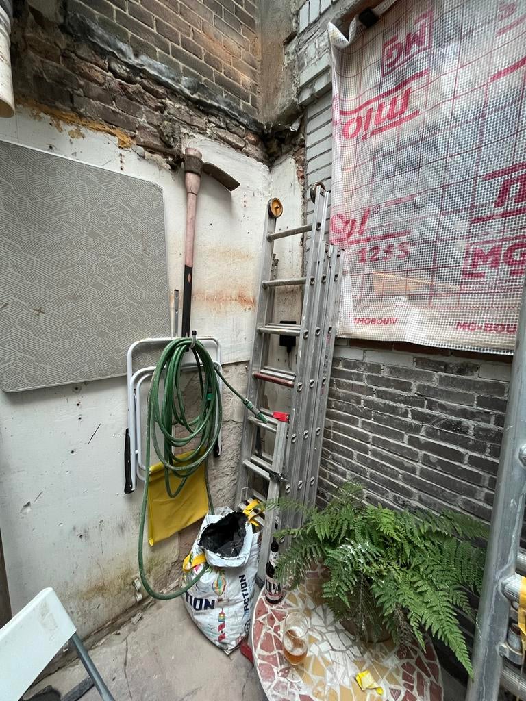 Altrex All Round ladder 3x7 - uitschuifbaar tot 4,3m, Doe-het-zelf en Verbouw, Ladders en Trappen, Ophalen, Gebruikt, Ladder, Opvouwbaar of Inschuifbaar