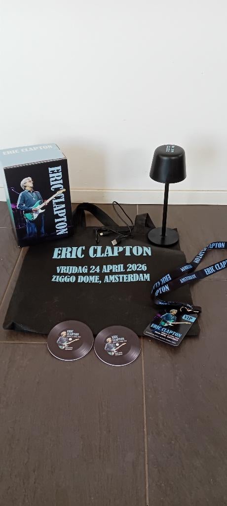 Eric Clapton VIP pakket, Verzamelen, Muziek, Artiesten en Beroemdheden, Ophalen of Verzenden, Nieuw, Overige typen