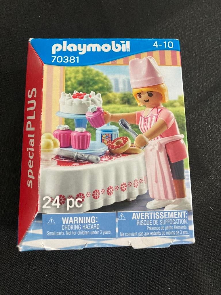 Playmobil banketbakker met toetjes 70381 +ovv., Kinderen en Baby's, Speelgoed | Playmobil, Ophalen of Verzenden, Nieuw, Complete set