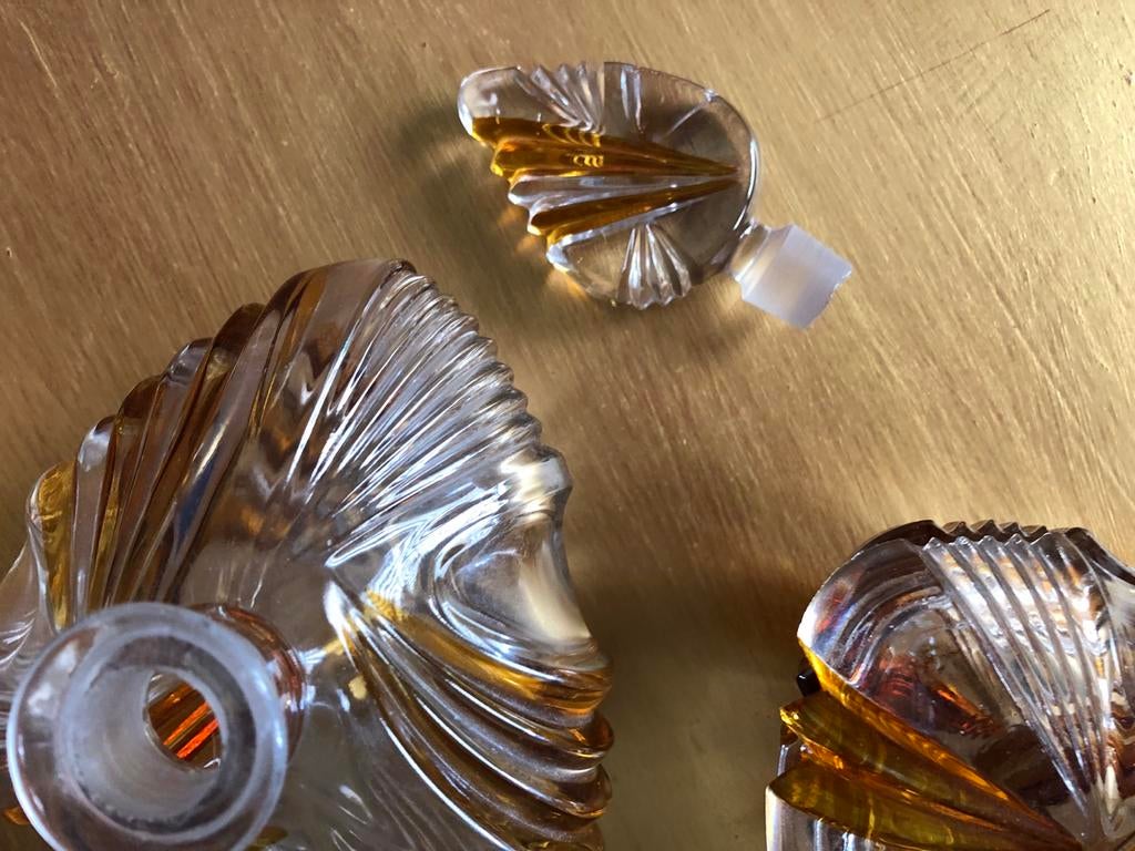 Vintage Toilettafelset met Verstuiver - Art Deco Stijl, Antiek en Kunst, Antiek | Glas en Kristal, Ophalen of Verzenden