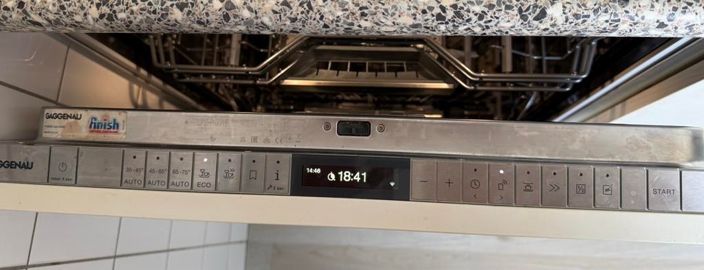 Gaggenau vaatwasser DF270100 wifi volledig geintegreerd zgan, Minder dan 10 liter, Energieklasse A of zuiniger, Ophalen of Verzenden