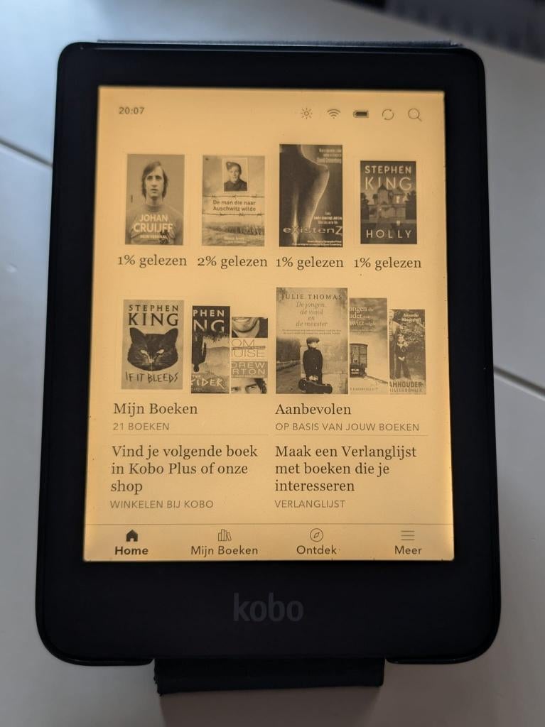 Kobo Clara HD incl Sleepcover, Wi-Fi, 8 GB, 6 inch of minder, Kobo