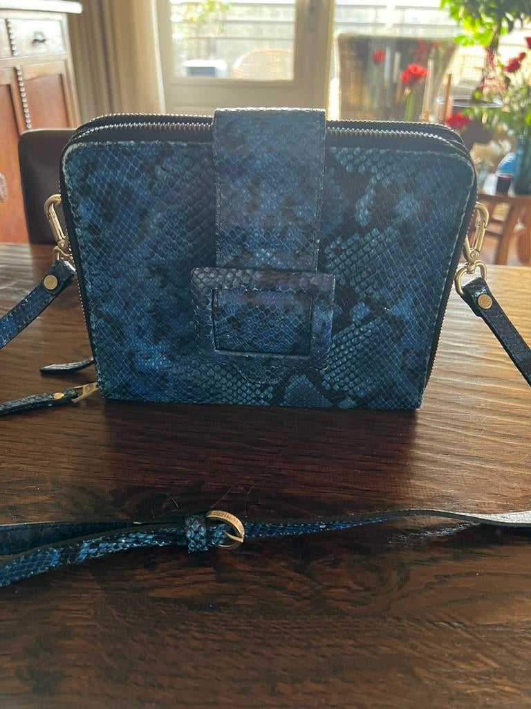 FRED DE LA BRETONIERE TAS, Overige merken, Blauw, Ophalen of Verzenden, Zo goed als nieuw