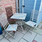 Tuinsetje brocant, Ophalen, Gebruikt, Overige materialen, 2 zitplaatsen