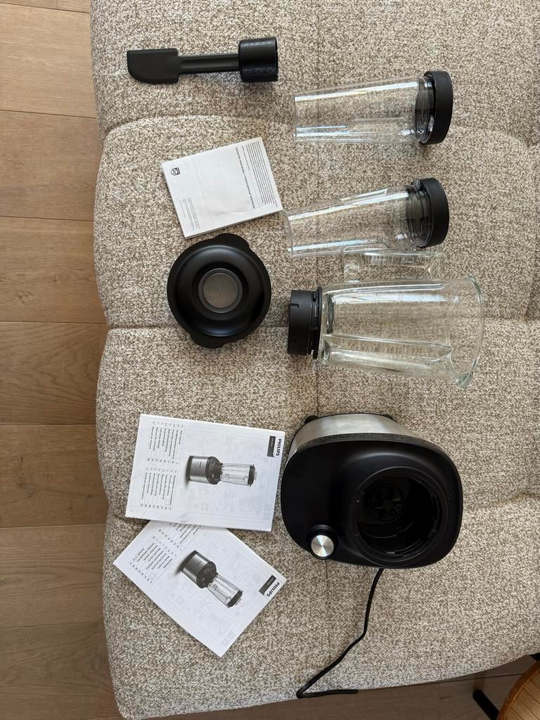 Philips ProBlend Ultra Blender HR3760/10 - Krachtige Mixer, Ophalen of Verzenden, Nieuw, Powerblender
