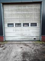 Crawford Sectionaaldeur - 4m breed, 8m hoog, Gebruikt, Garagedeur, Ophalen of Verzenden, Metaal