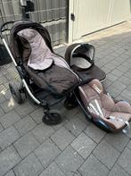 Mooie complete Mutsy combi-kinderwagen (Bruin/Grijs), Ophalen, Gebruikt, Mutsy