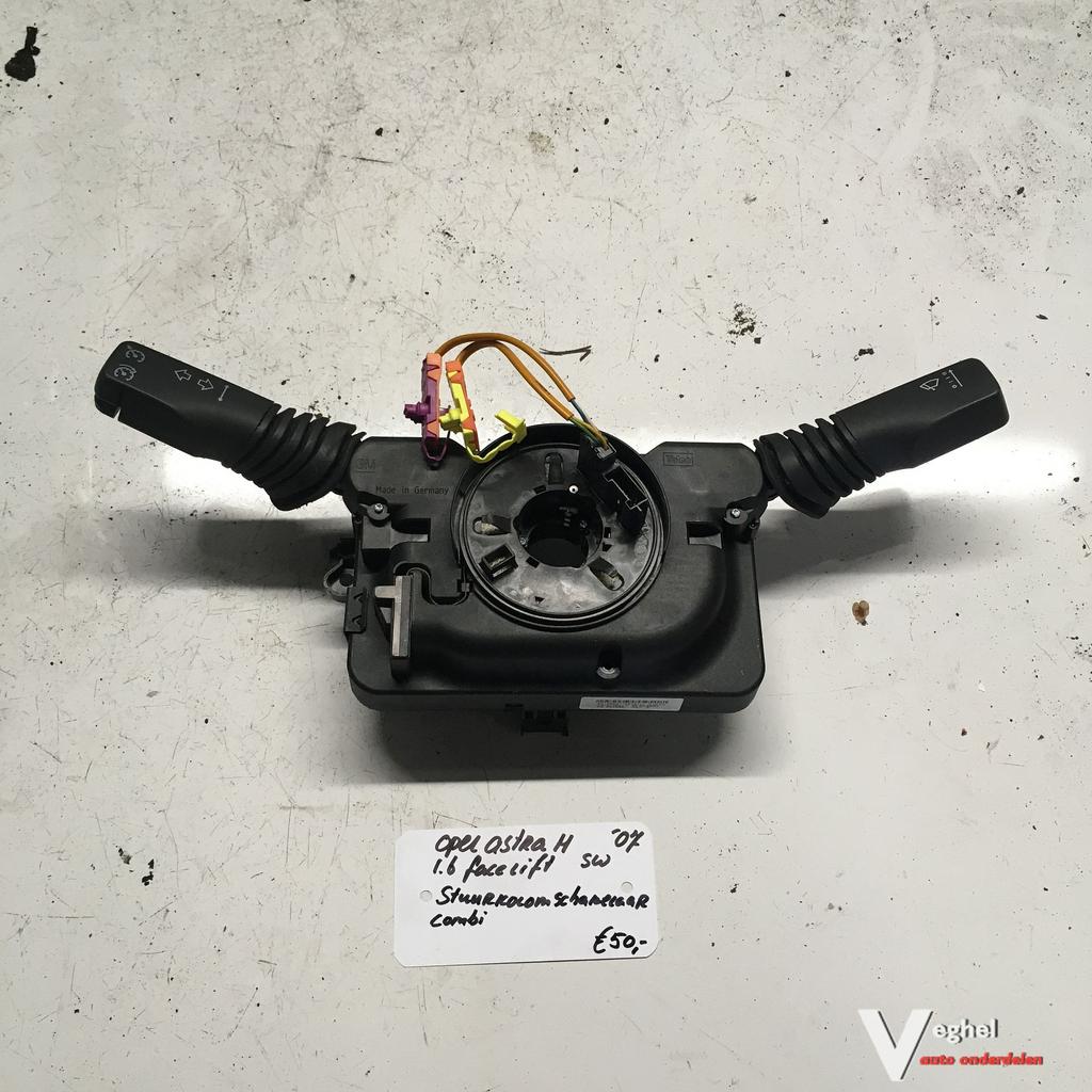 Opel astra H SW  1.6B Facelift 2007 2500169  Stuurkolom Comb, Auto-onderdelen, Dashboard en Schakelaars, Gebruikt, Ophalen of Verzenden