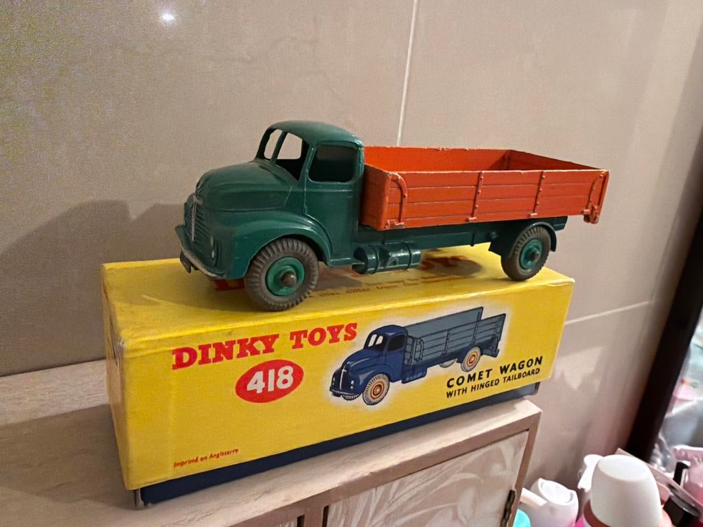 Dinky Toys 418 Comet Wagon met originele doos, B, C, Dinky Toys, Ophalen of Verzenden