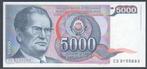 Joegoslavië 5000 Dinara 01.05.1985 Tito, Verzenden, Joegoslavië, Los biljet