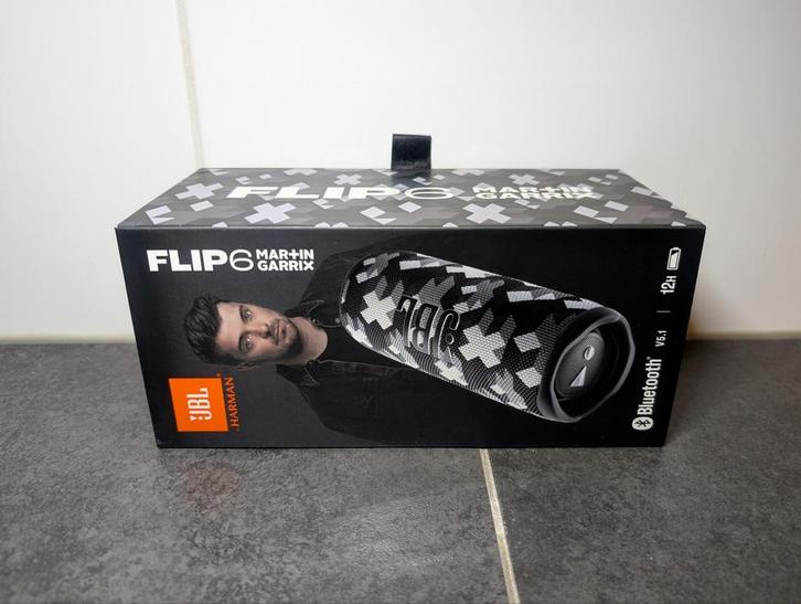JBL Flip 6 Bluetooth Speaker | Martin Garrix Editie | NIEUW!, Audio, Tv en Foto, Luidsprekers, Nieuw, Overige typen, Minder dan 60 watt