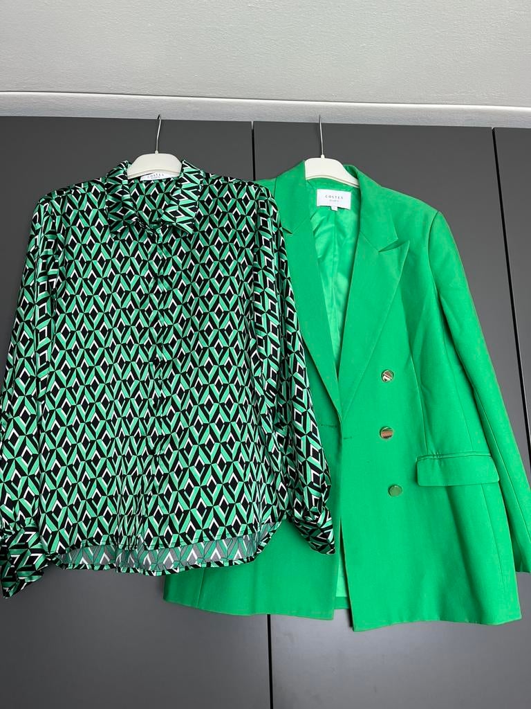 2-delige set Costes maat L, Kleding | Dames, Maat 42/44 (L), Ophalen of Verzenden, Zo goed als nieuw, Jasje