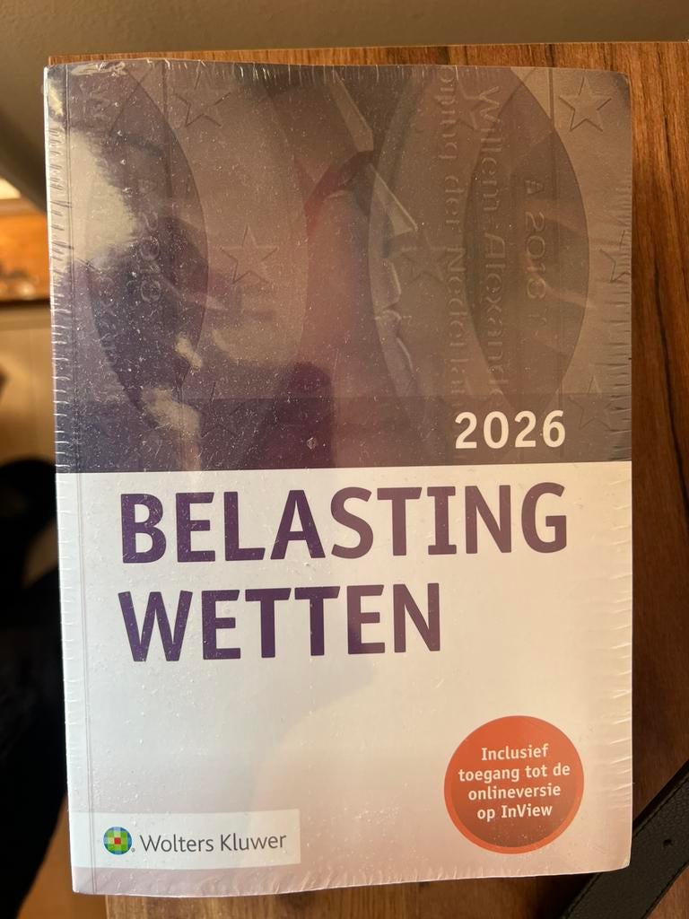 Ongeopend Pocket belastingwetten 2026, Ophalen of Verzenden, Zo goed als nieuw, Niet van toepassing