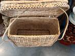 Rieten picknickmand, Hobby en Vrije tijd, Picknickmanden, Ophalen, Gebruikt, Zonder inhoud