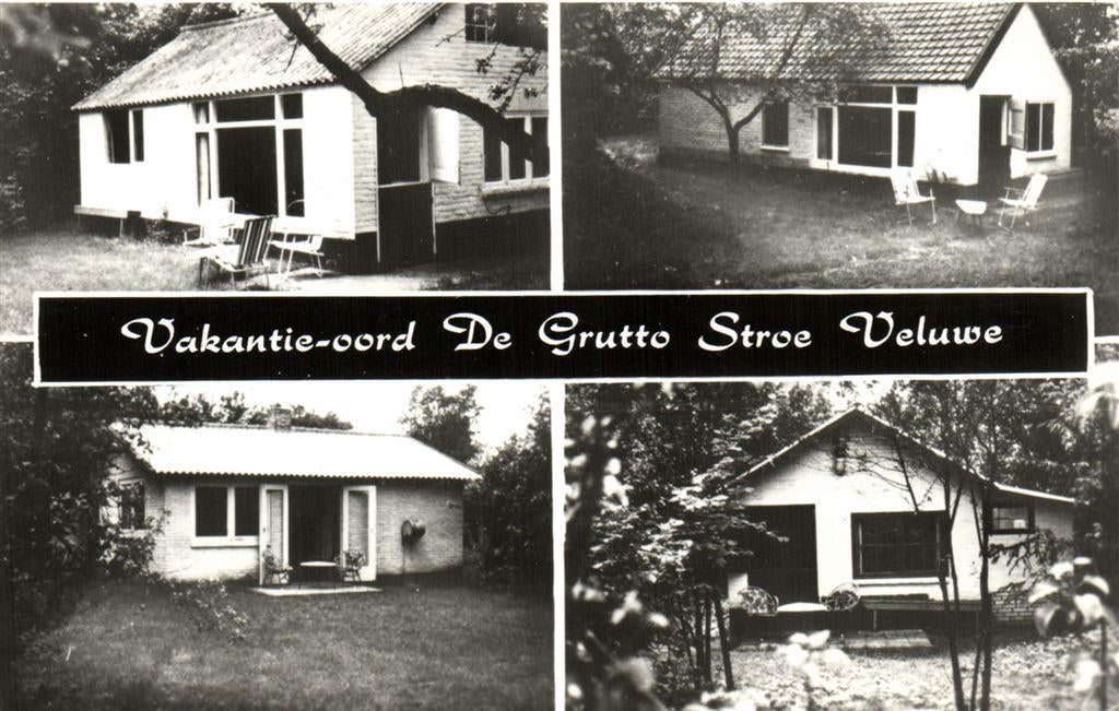 Vakantie-oord De Grutto Stroe Veluwe - 4 afb - ongelopen, Ophalen of Verzenden, Voor 1920, Ongelopen, Gelderland