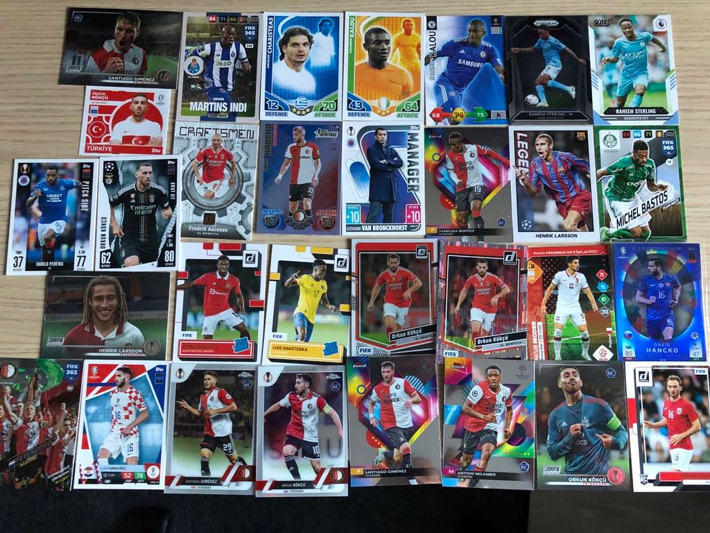 Grote collectie Feyenoord voetbalplaatjes Panini & Topps, Verzamelen, Sportartikelen en Voetbal, Ophalen of Verzenden, Zo goed als nieuw