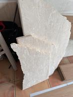 Stukken gebroken travertin, Ophalen, Zo goed als nieuw, Overige materialen