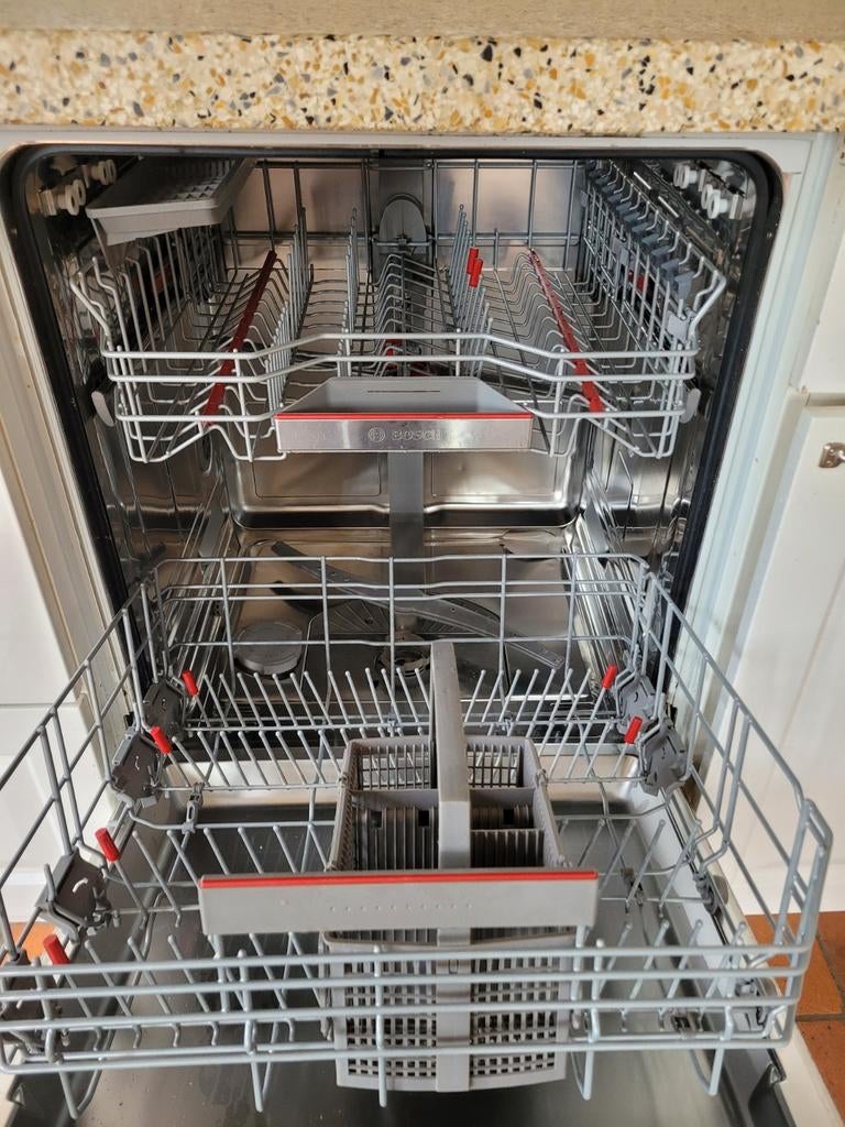 Bosch Silence Vaatwasser - Stil en Efficiënt, Ophalen, Gebruikt, 60 cm of meer, Inbouw