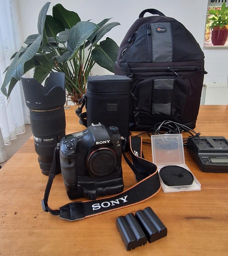Sony a77 II camera set, Ophalen