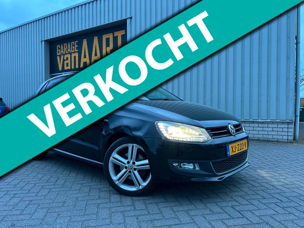 Volkswagen Polo 1.6 TDI Highline | CLIMATE | STOELVERW |, Voorwielaandrijving, Euro 5, Gebruikt, Leder en Stof