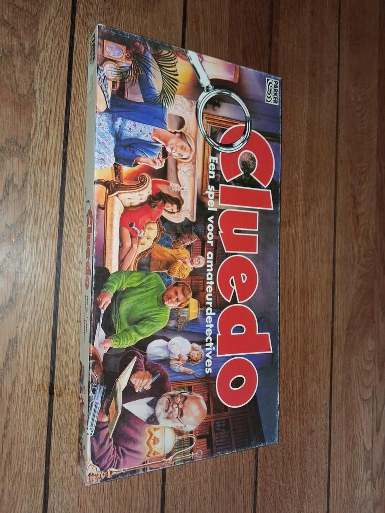 Cluedo bordspel vintage, Ophalen of Verzenden, Gebruikt