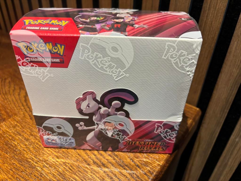 Pokemon Destined Rivals booster box, Hobby en Vrije tijd, Verzamelkaartspellen | Pokémon, Ophalen of Verzenden, Nieuw