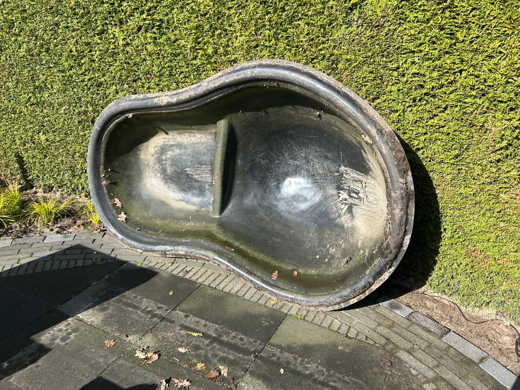 Gebruikte polyester vijverbak - Ideaal voor kleine vijver, Tuin en Terras, Vijvers, Ophalen, Gebruikt