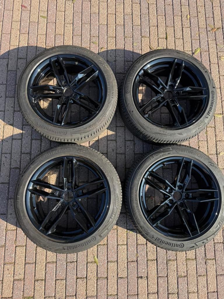 Monaco Wheels 18inch 5x112, 18 inch, 215 mm, Banden en Velgen, Ophalen of Verzenden