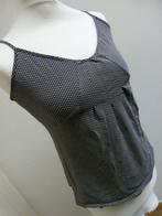 Grijs polkadot topje van Sandwich maat S 36, Kleding | Dames, Tops, Ophalen of Verzenden, Zo goed als nieuw, Grijs, Sandwich