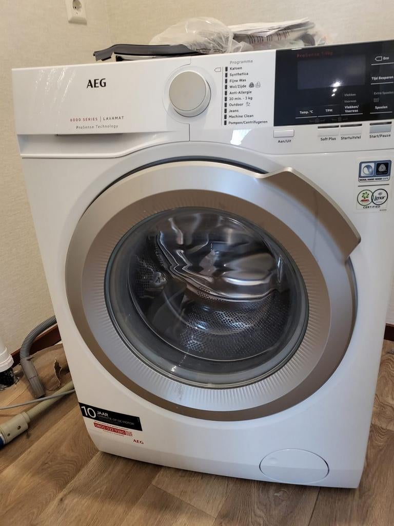 AEG 6000 Series Lavamat Wasmachine - Zo goed als nieuw, 1200 tot 1600 toeren, 8 tot 10 kg, Ophalen of Verzenden, Zo goed als nieuw